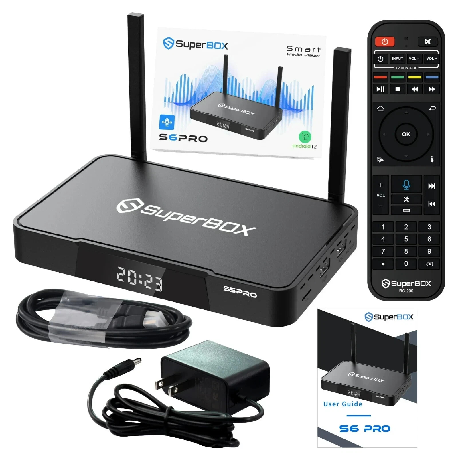 SuperBox S6 Pro Android TV Box – No Fees – Authorized Distributor – Fast Ship!
