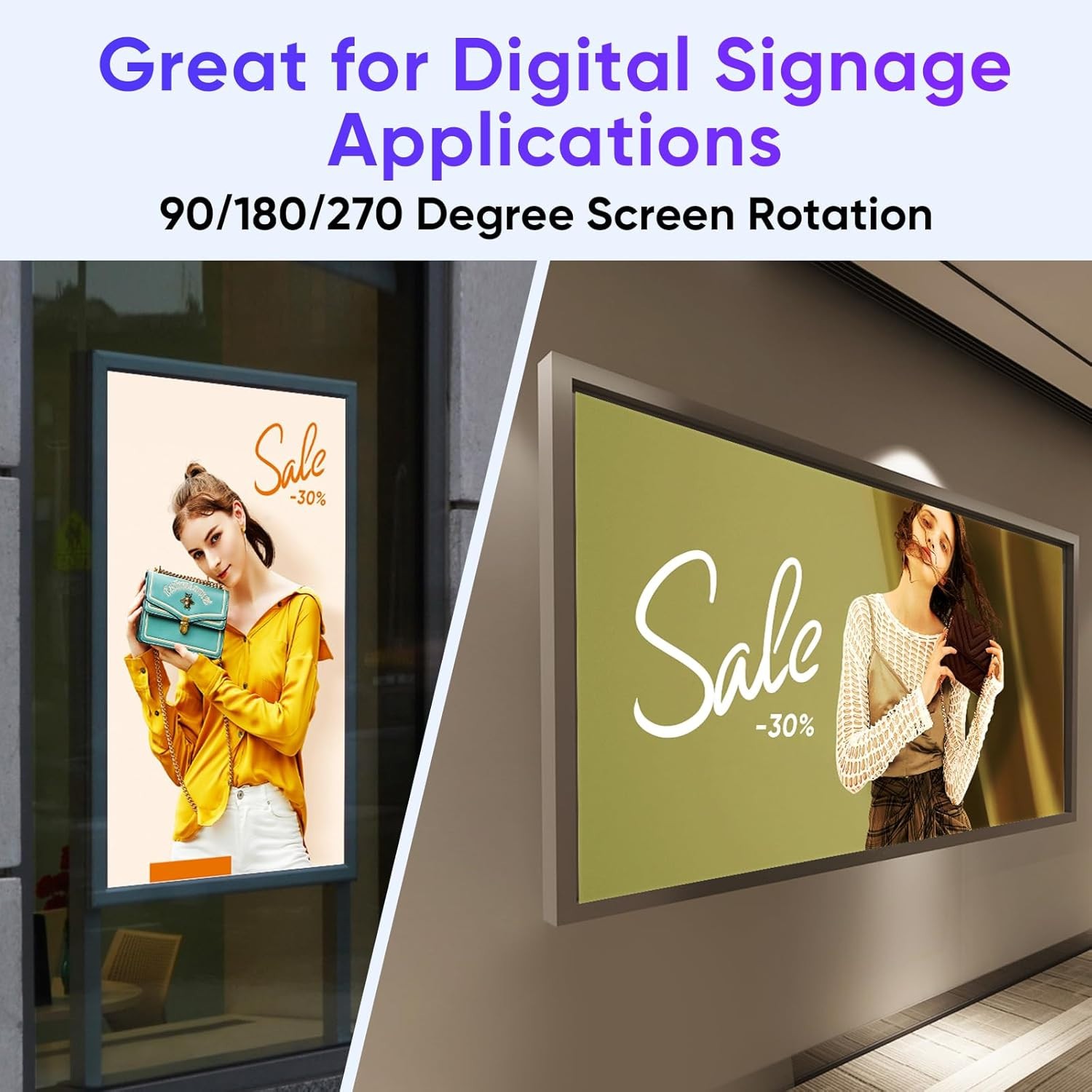 4K@30hz HDMI TV Media Player HDMI/AV Output Digital MP4 Player for 14TB HDD