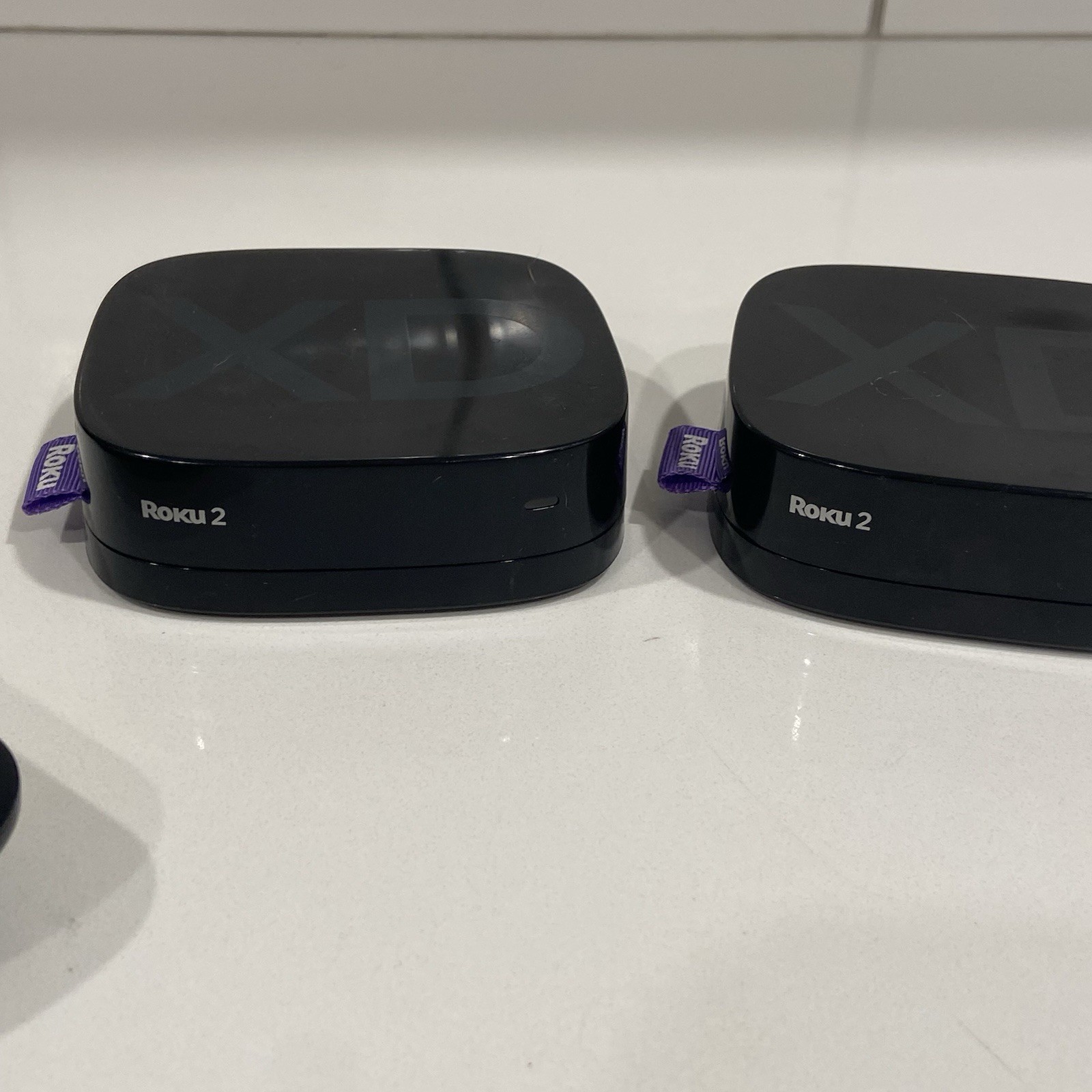Bundle of Two Roku 2 3050X Streaming Devices with Remote – Untested for Parts