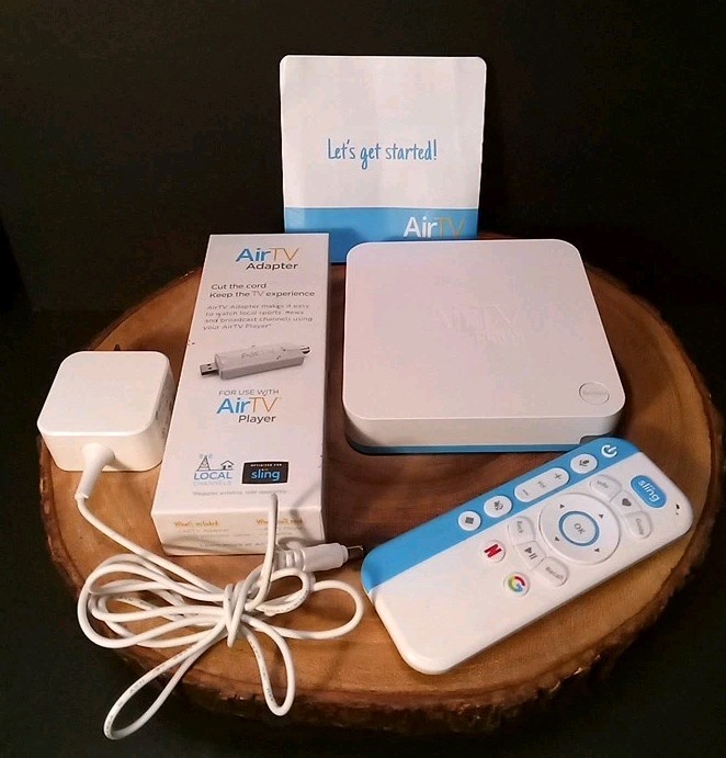 AirTV Streaming Media Player HD 4K Sling Netflix Google Play UIW4010ECH