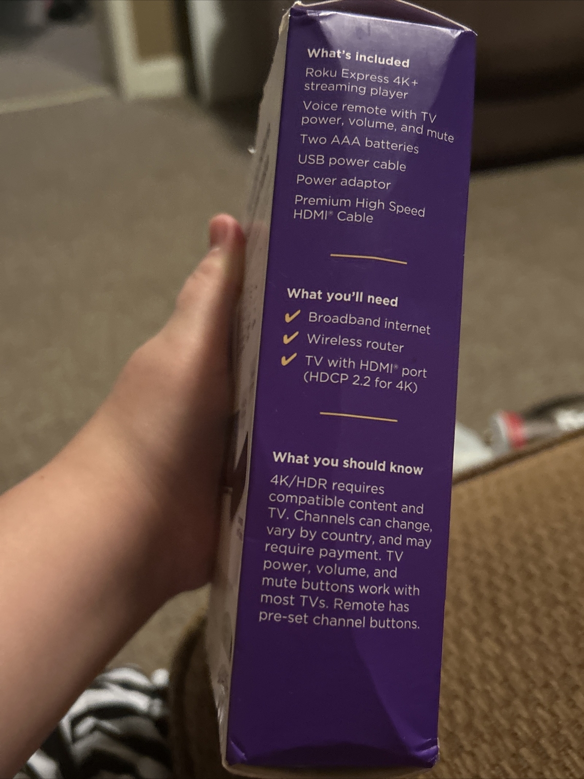 Roku Express 4K+ 3941 HDR Media Streamer