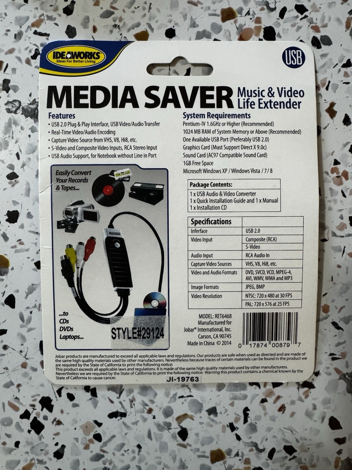 2014 Media Saver Ideaworks Music & Video Life Extender 29124