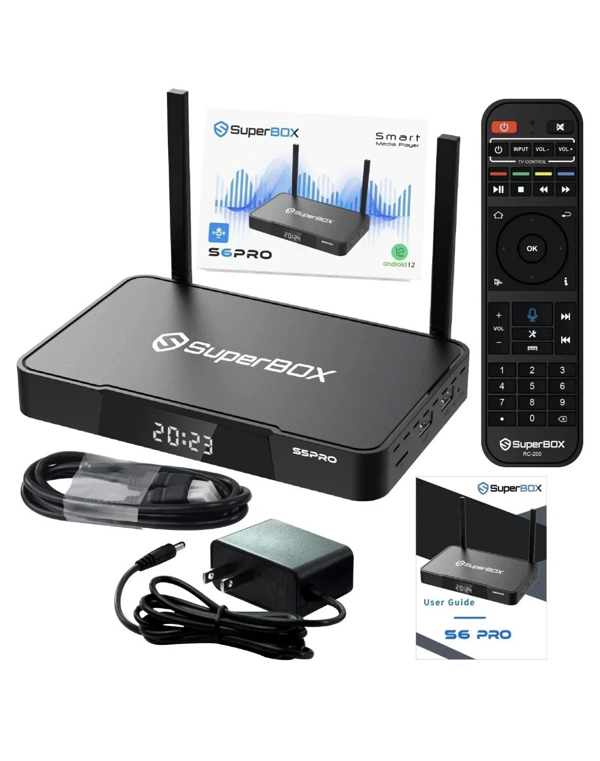 SuperBox S6 Pro – New Factory Sealed – Latest 2025 Model – Fast Shipping