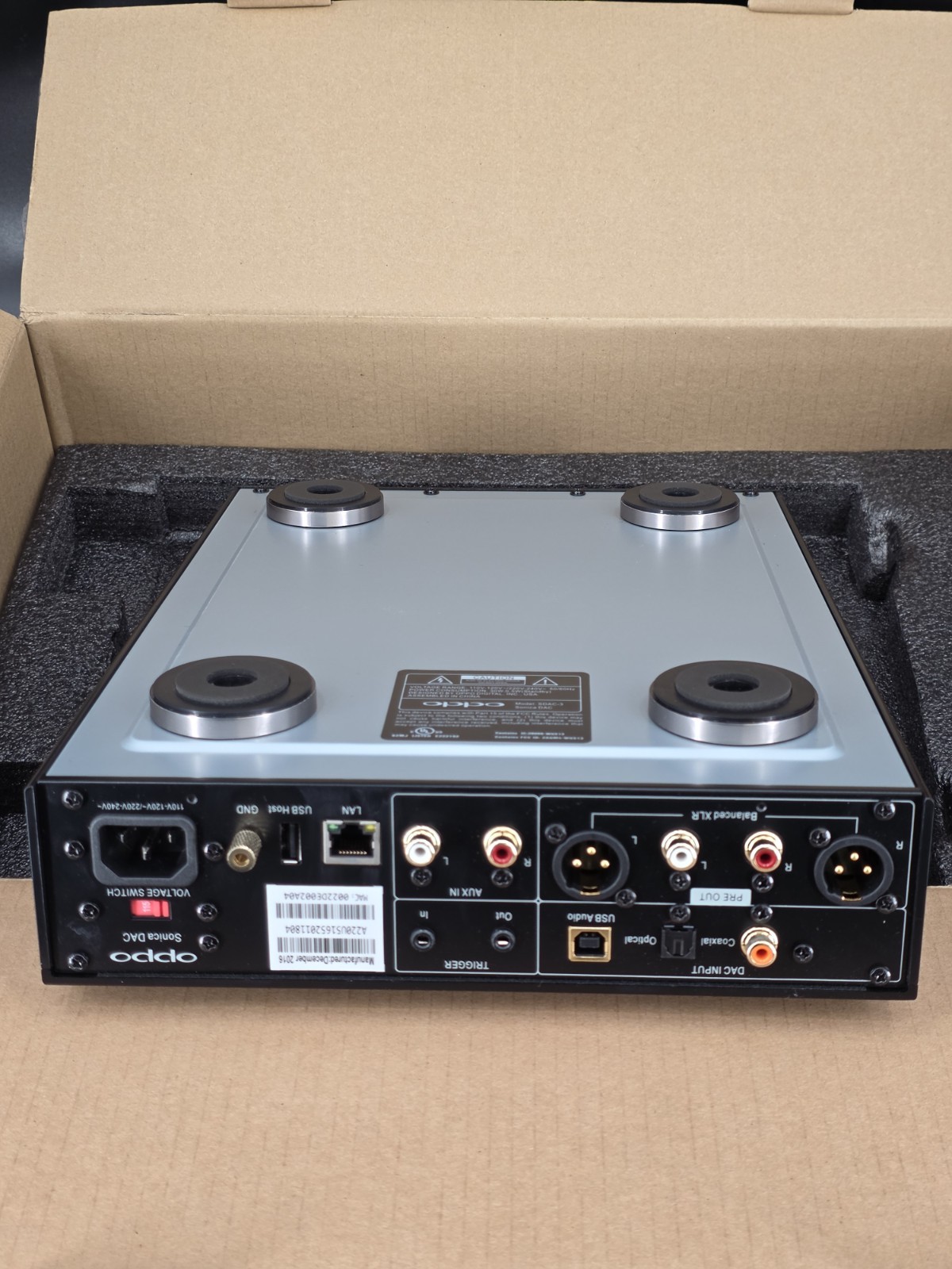 Oppo Sonica DAC Network Streamer Converter