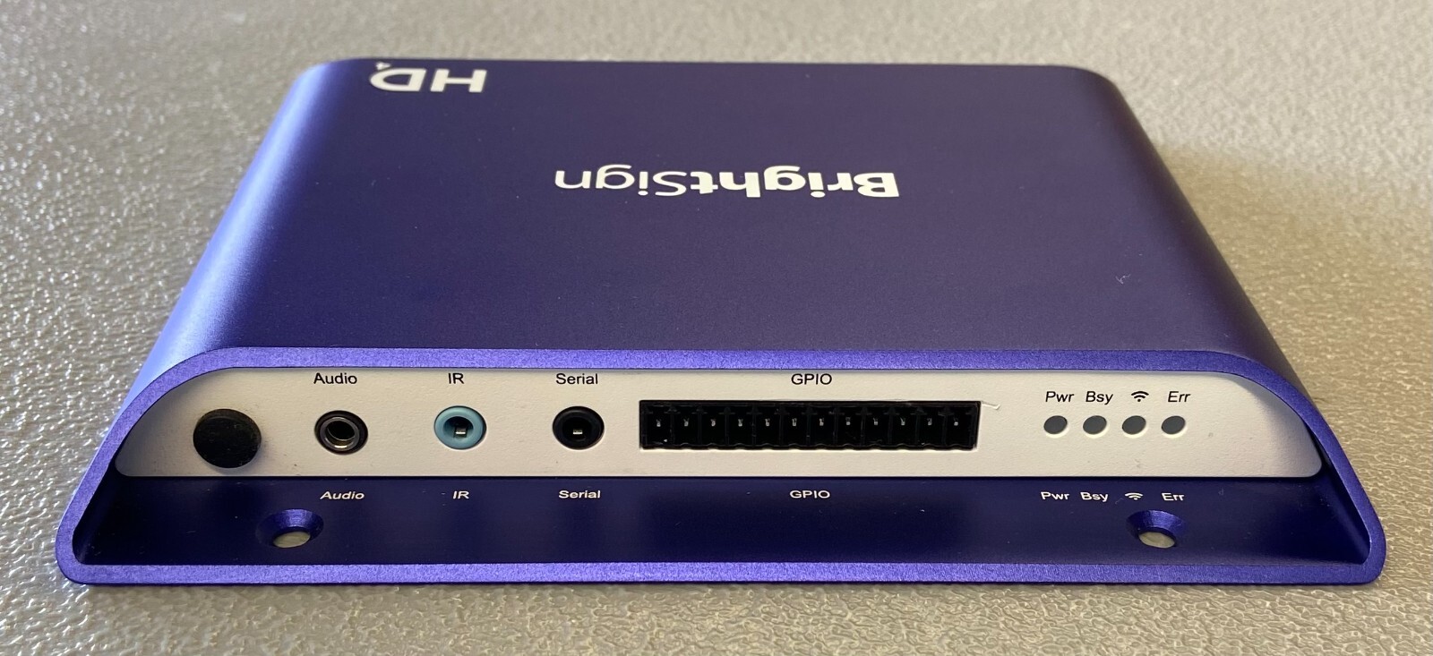 BrightSign HD4 HD1024 Full HD Expanded I/O HTML5 Player No Power Supply Included