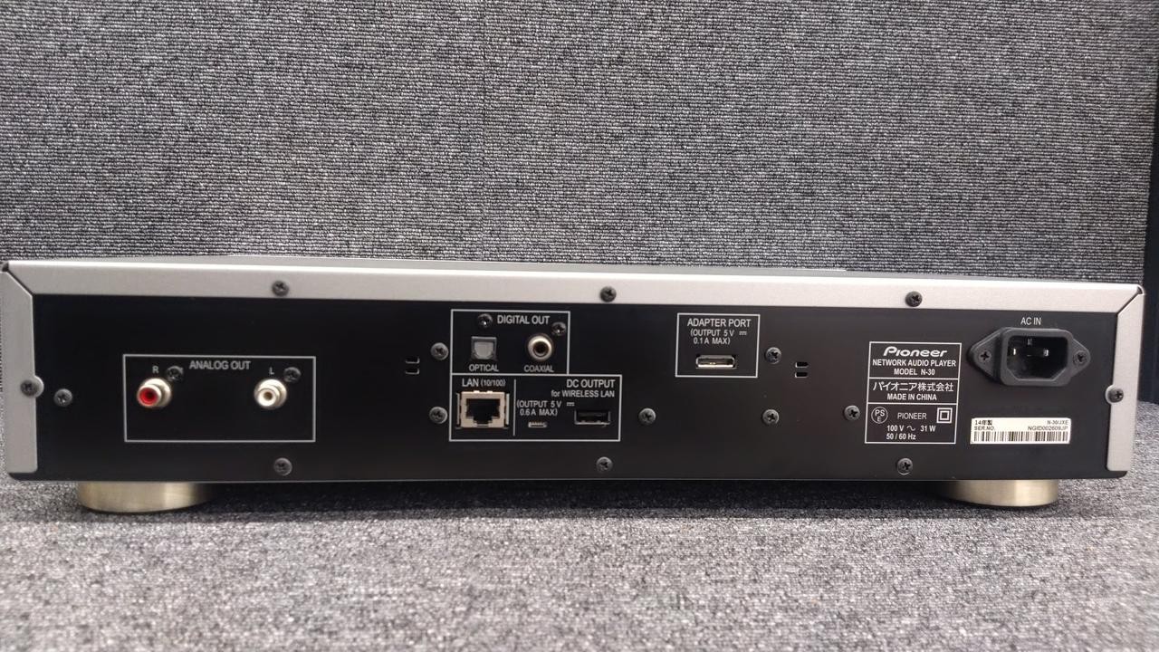 Pioneer N-30 Network Audio Player Hi‑Res DLNA AirPlay DAC | Used-Japan