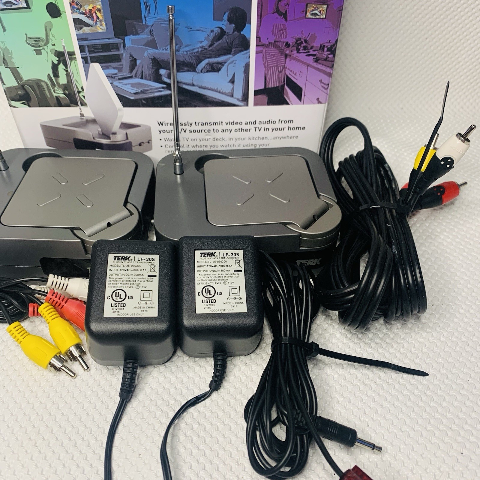 Terk Wireless A/V Transmitter & Receiver LF-30S Digital Media Streamer