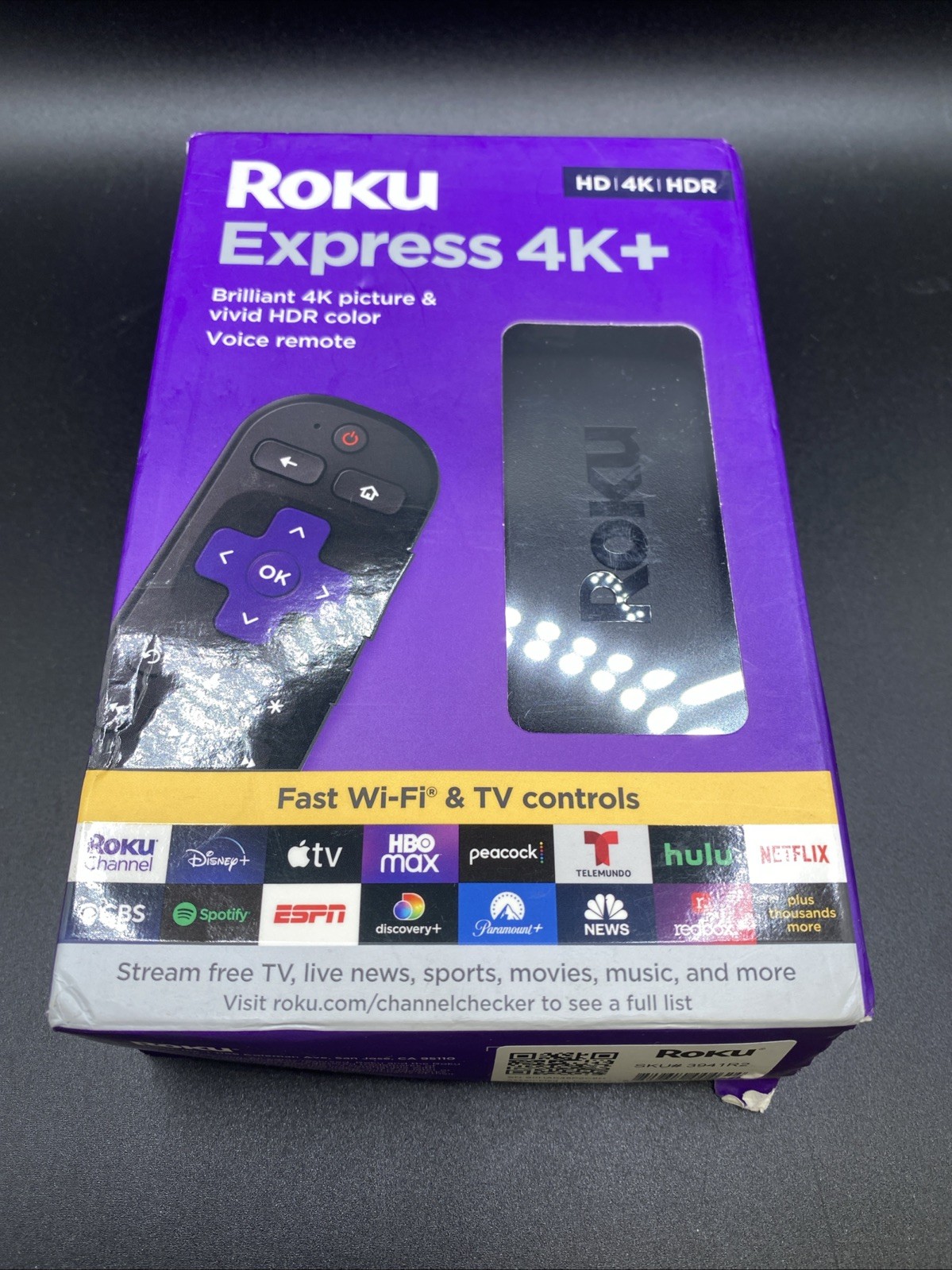 Roku Express 4K+ 3941R2 4K HDR Media Streamer