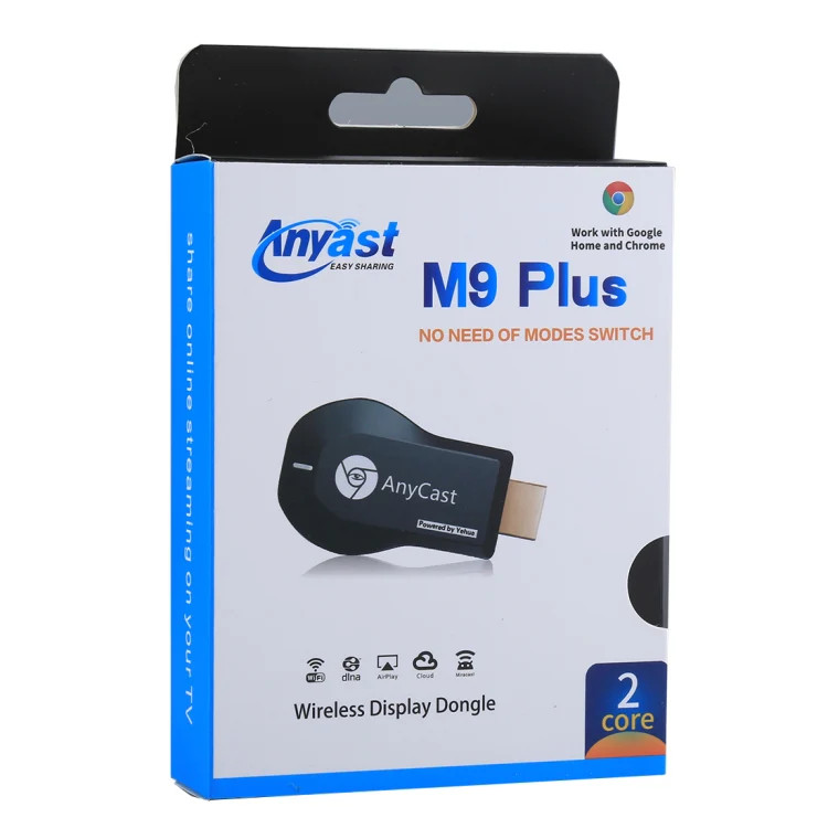 M9 Plus Wireless WiFi Display Dongle Receiver Airplay Miracast DLNA 1080P HDMI T