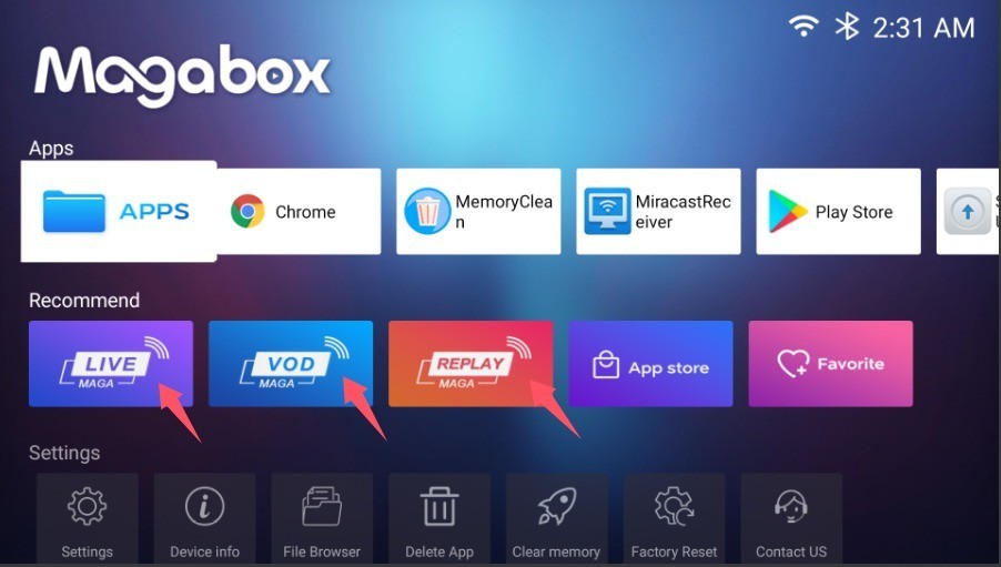 MAGABOX MG5 PLUS ANDROID TV BOX | 4K UHD | WIFI | SMART MEDIA PLAYER