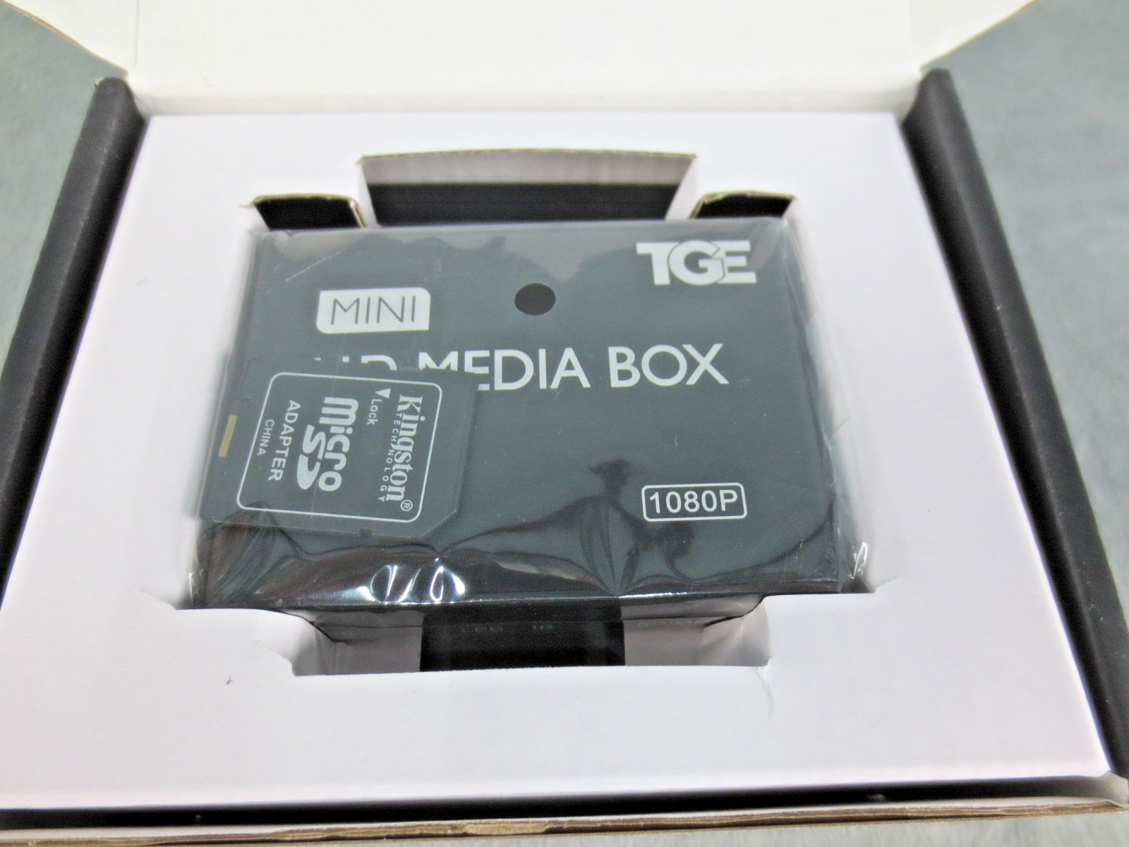 TGE Mini HD MEDIA BOX 1080p Video*Audio*Pictures*Subtitles Opened Box BRAND NEW
