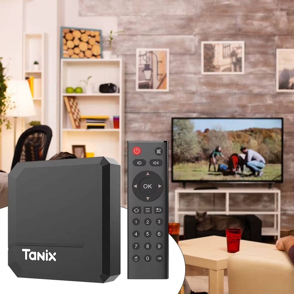 New Tanix TX2 TV Box Android 12 Allwinner H618 4K 2GB+16GB