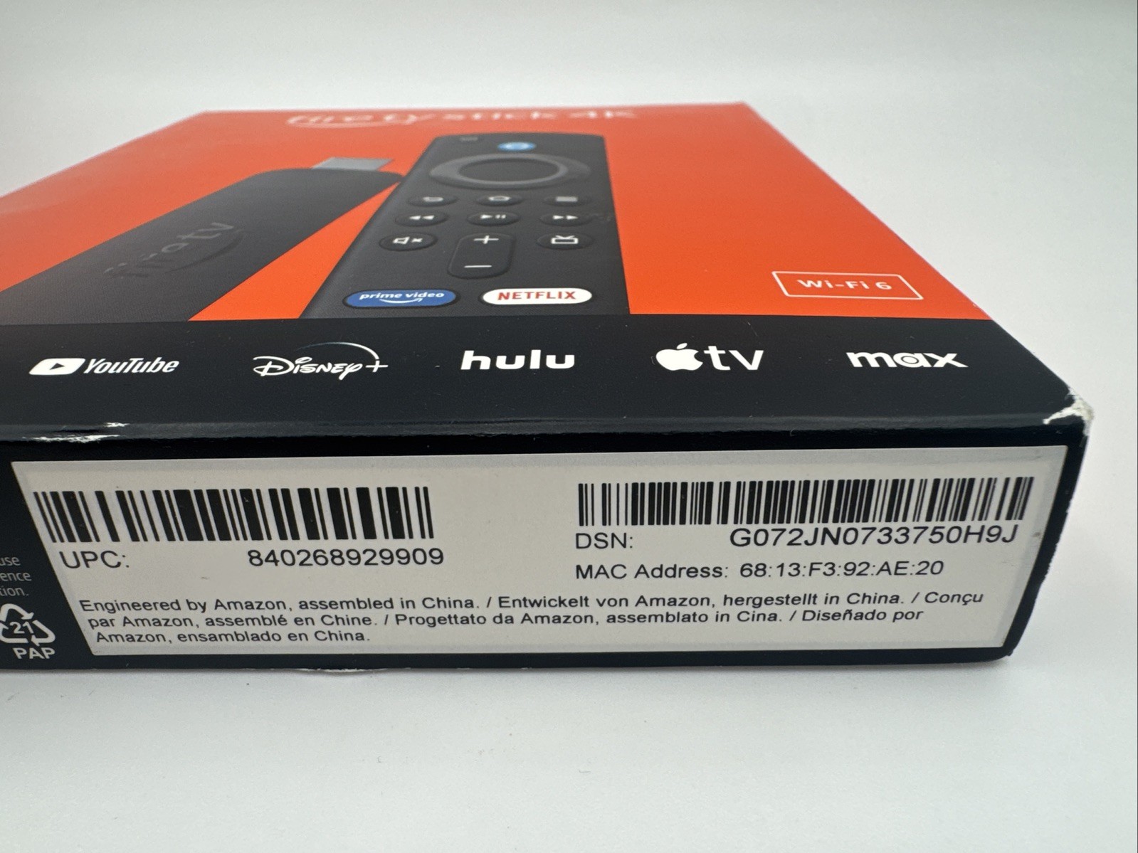 New-Amazon-Fire TV Stick 4K 2nd Gen.-W/ 3rd Gen. Alexa Voice Remote-Free Shippin