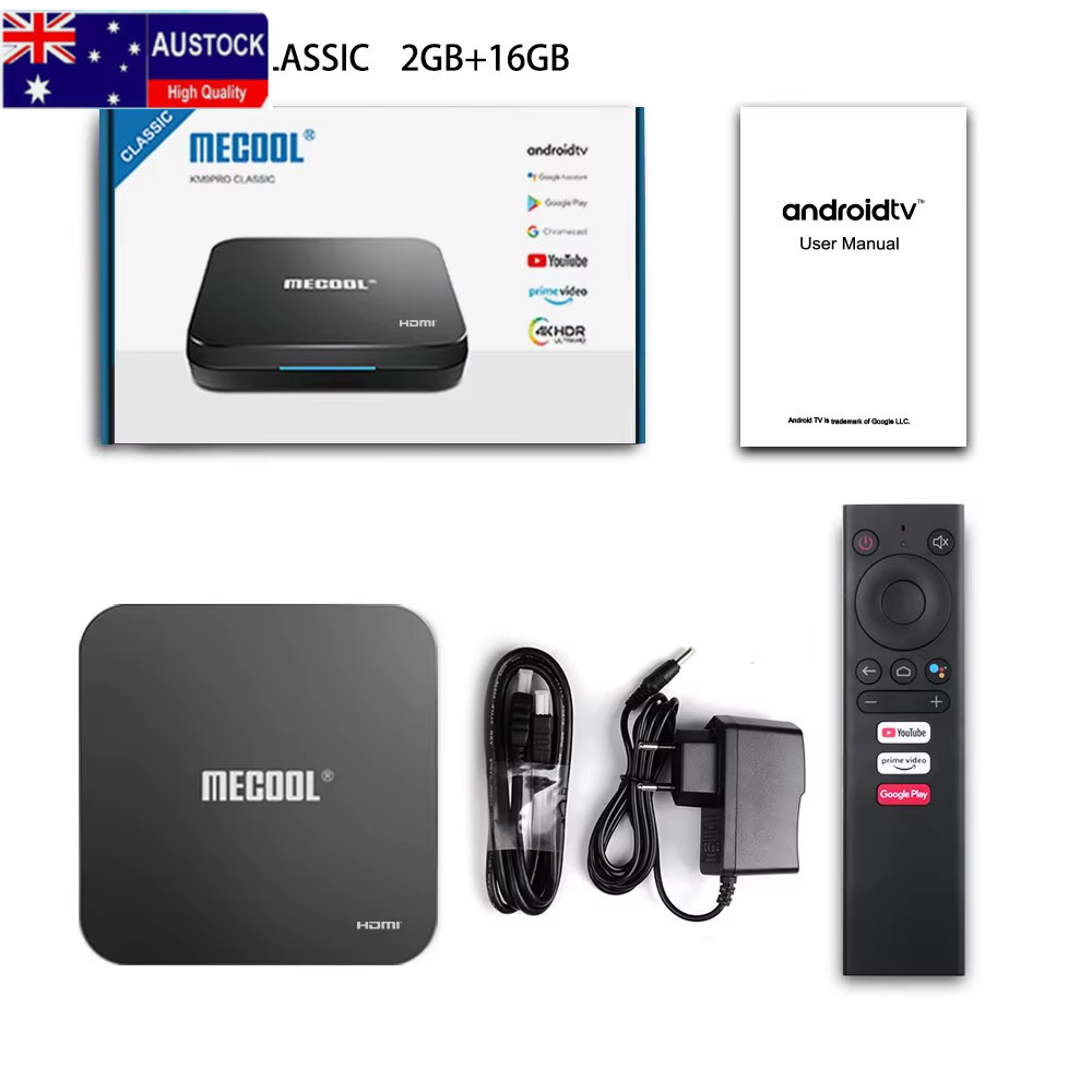 2024 Newest Mecool KM9 Pro Classic Google Certified Amlogic S905X2 Android 10.0