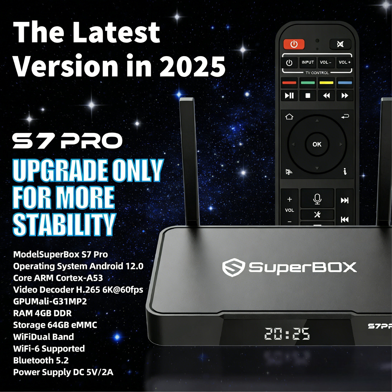 🔥THE NEW SUPERBOX S7 PRO ! UPGRADE FROM SUPERBOX S6 ! FREE AIR SHIPPING !✈️ 📦!