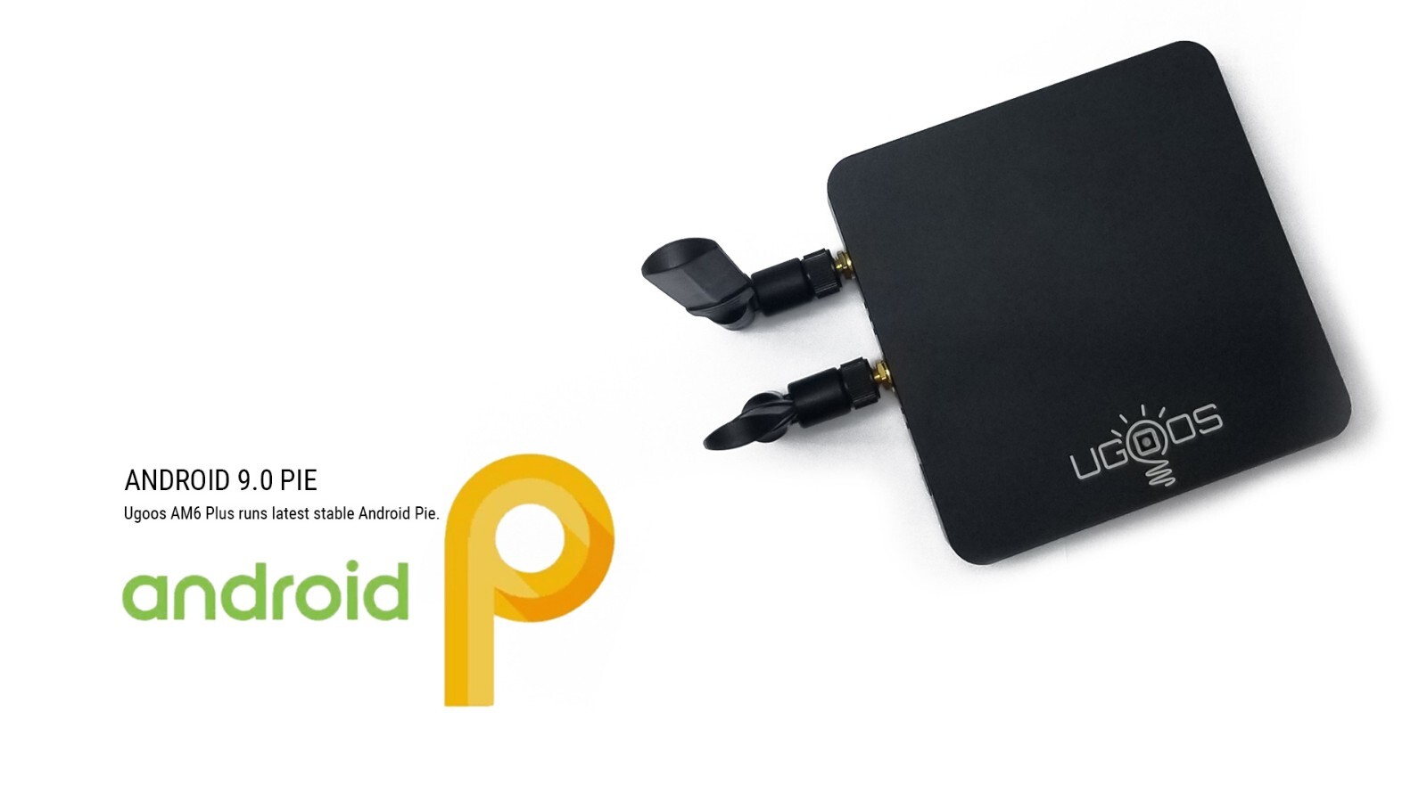 UGOOS AM6B Plus TV BOX Amlogic S922X-J Android 9.0 4G 32G WiFi6 1000M 4K TV Box