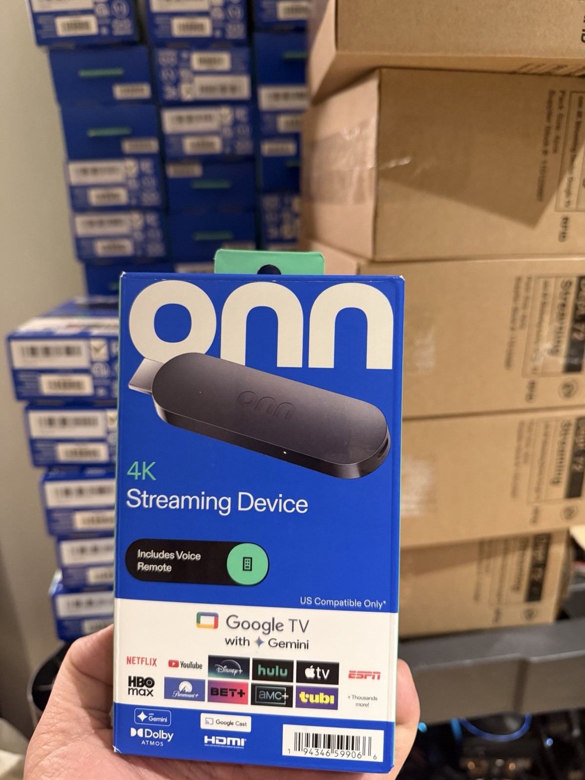 2026 NEW MODEL Onn 4K Stick Streaming Device Google TV UHD 8GB 2GB RAM ANDROID