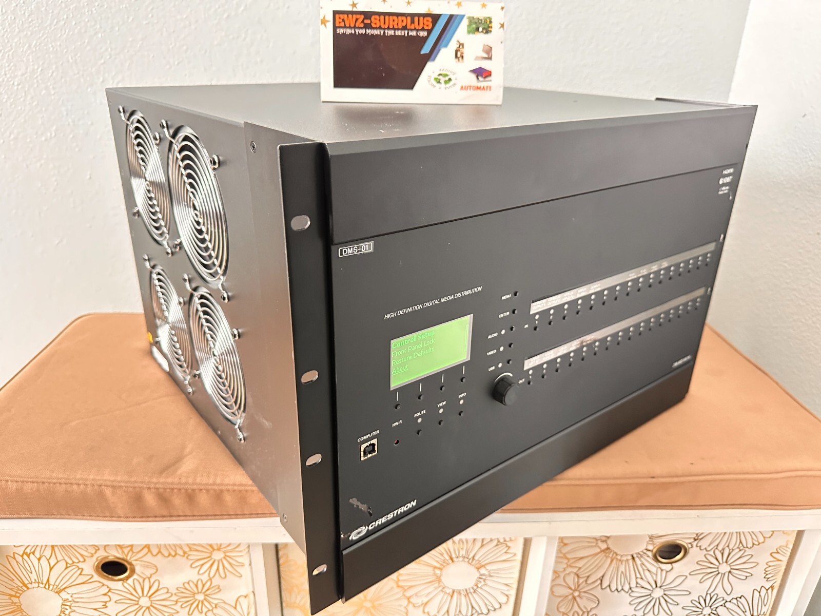CRESTRON DM-MD16X16 HIGH DEFINITION DIGITAL MEDIA DISTRIBUTION DMC-HD DMCO-5533