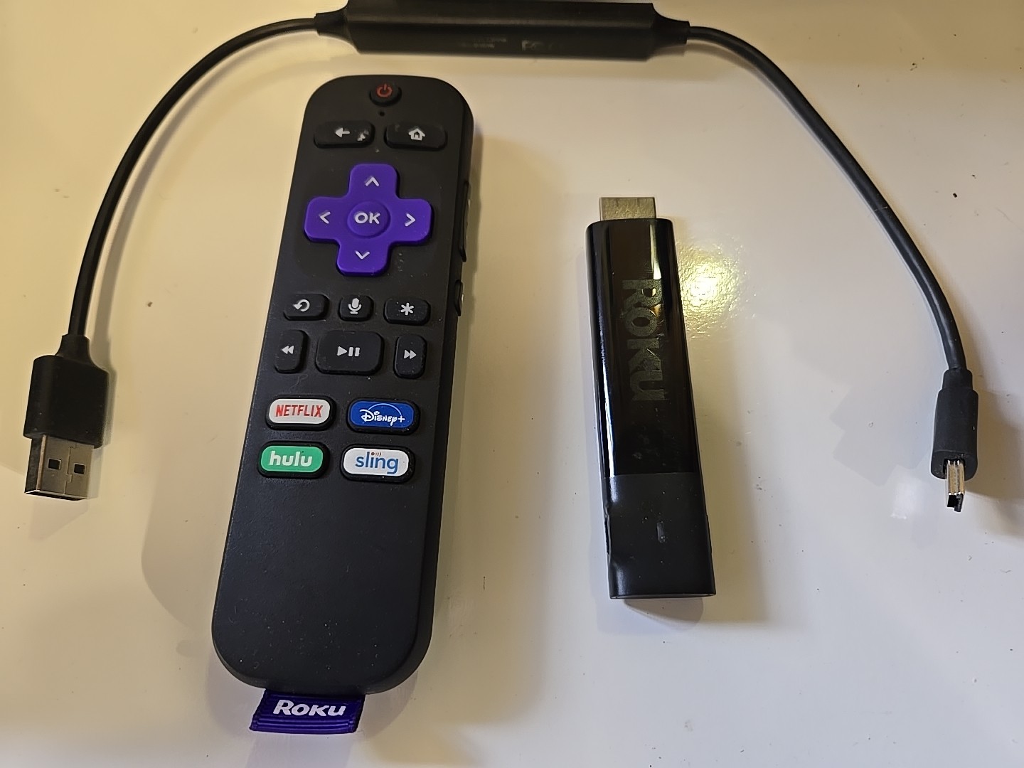 Roku Streaming Stick Plus 3810R – 4K Streaming Media Player with Voice Remote