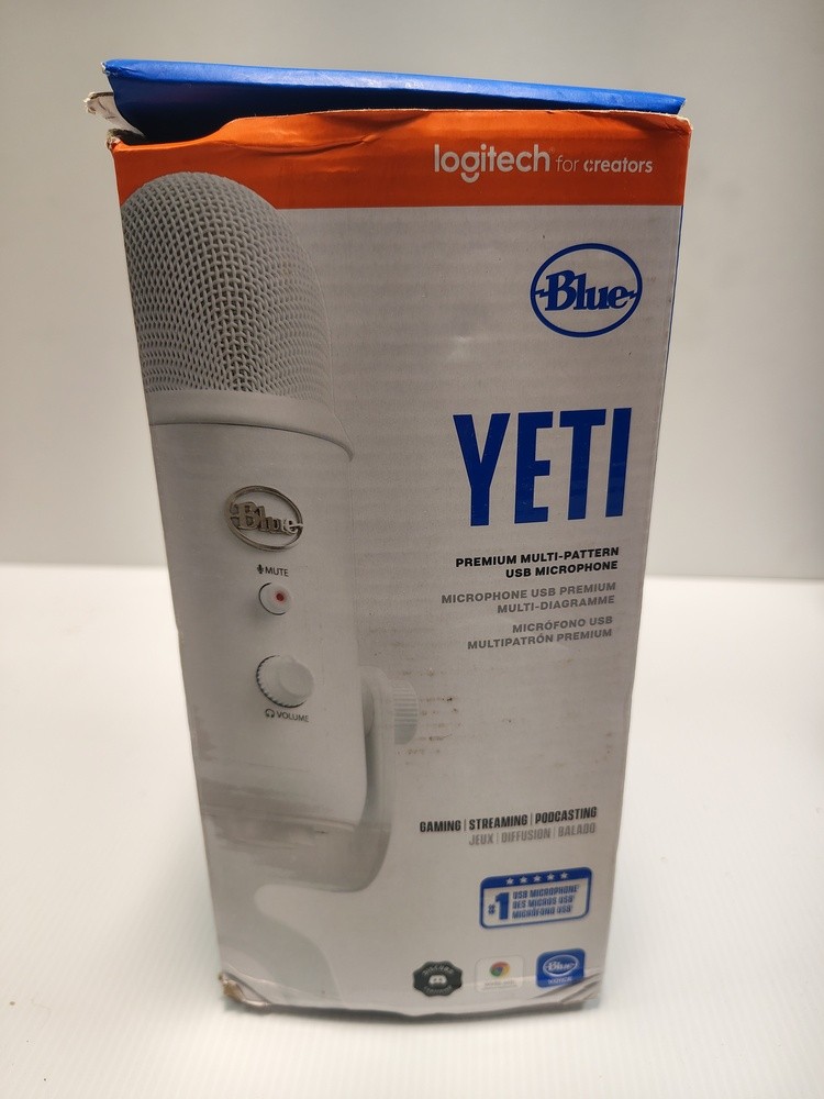 Blue Yeti Premium Multi-Pattern USB Microphone by Logitech for Creators