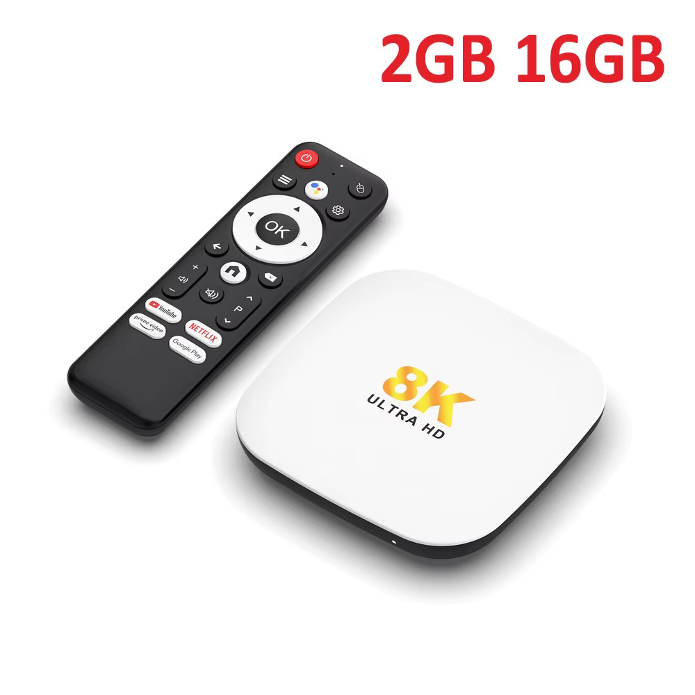 Smart TV Box H96 MAX M2 PLUS Rockchip RK3528 8K WiFi6 BT5.4 Google Voice Assista