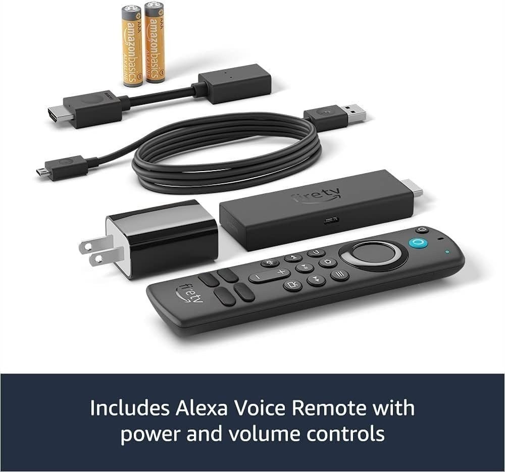 Amazon Fire TV Stick 4K Max streaming device, Wi-Fi 6, Alexa Voice Remote