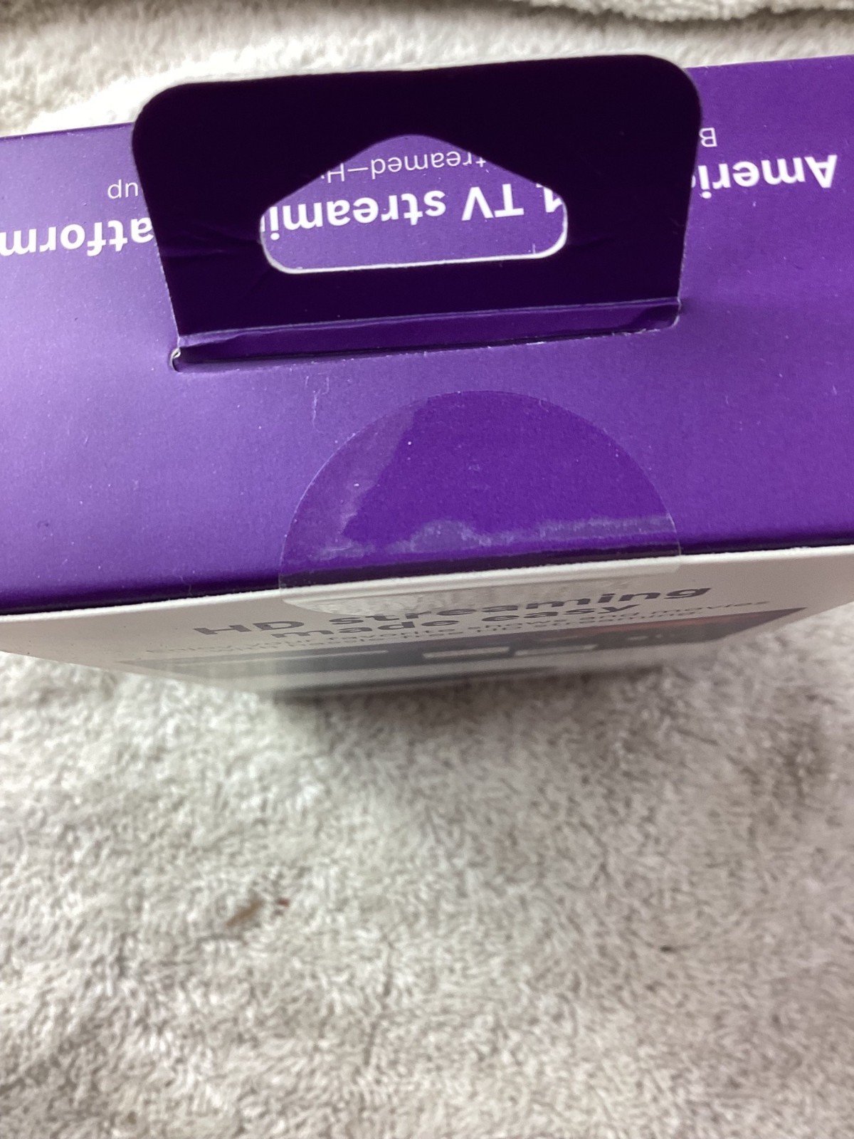 Roku Streaming Stick HD With Voice Remote & Silicone Cover – Easy Setup App*NIB