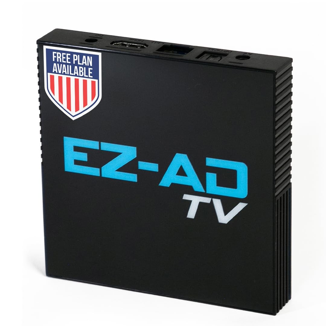 4K Digital Signage Player Kit: Cloud Control, Auto-Post, Free Plan & Templates
