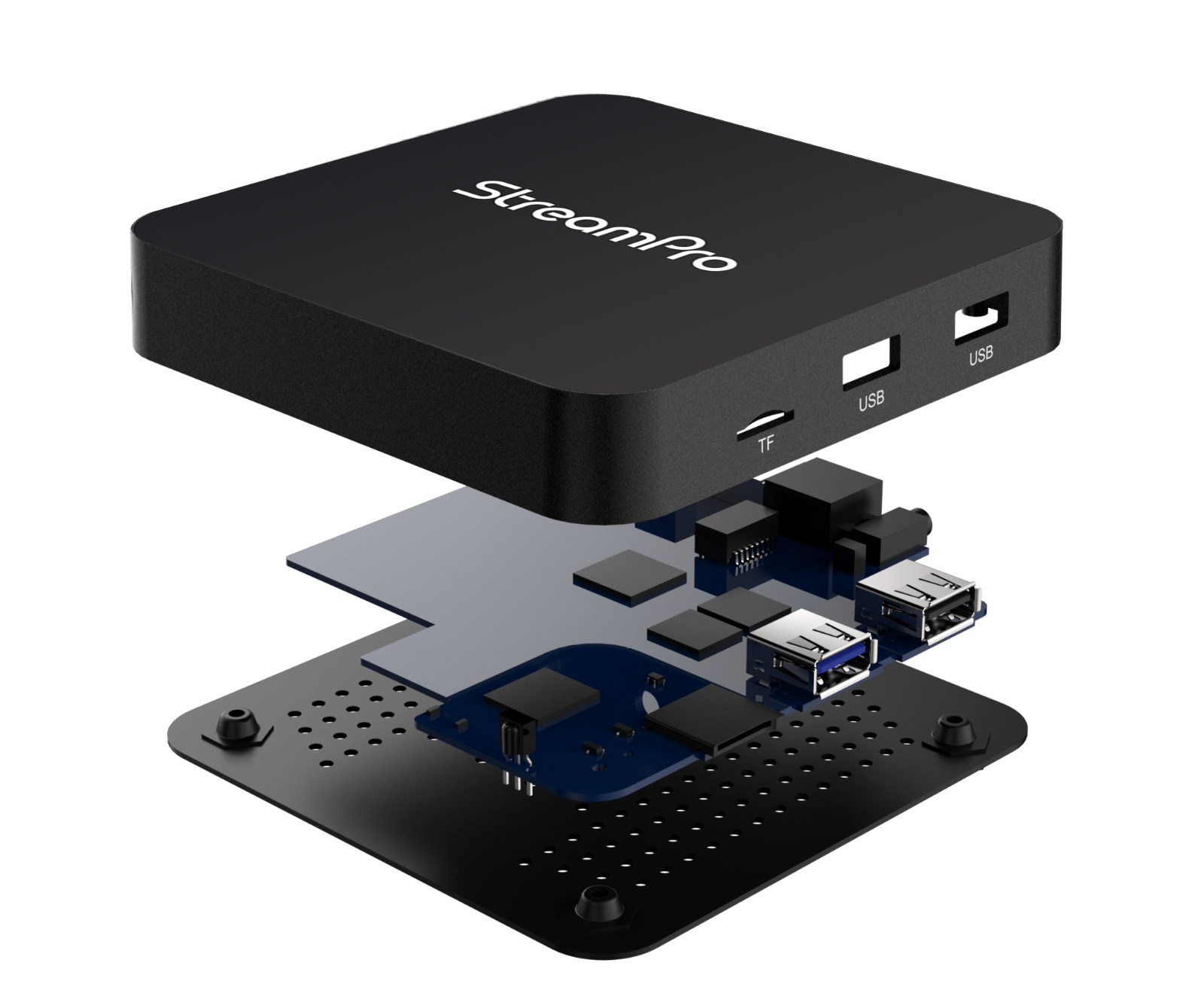 2021 Buzz TV StreamPro G2- 4K | 2GB RAM |16GB With 4K HDMI Cable | Optical Cable