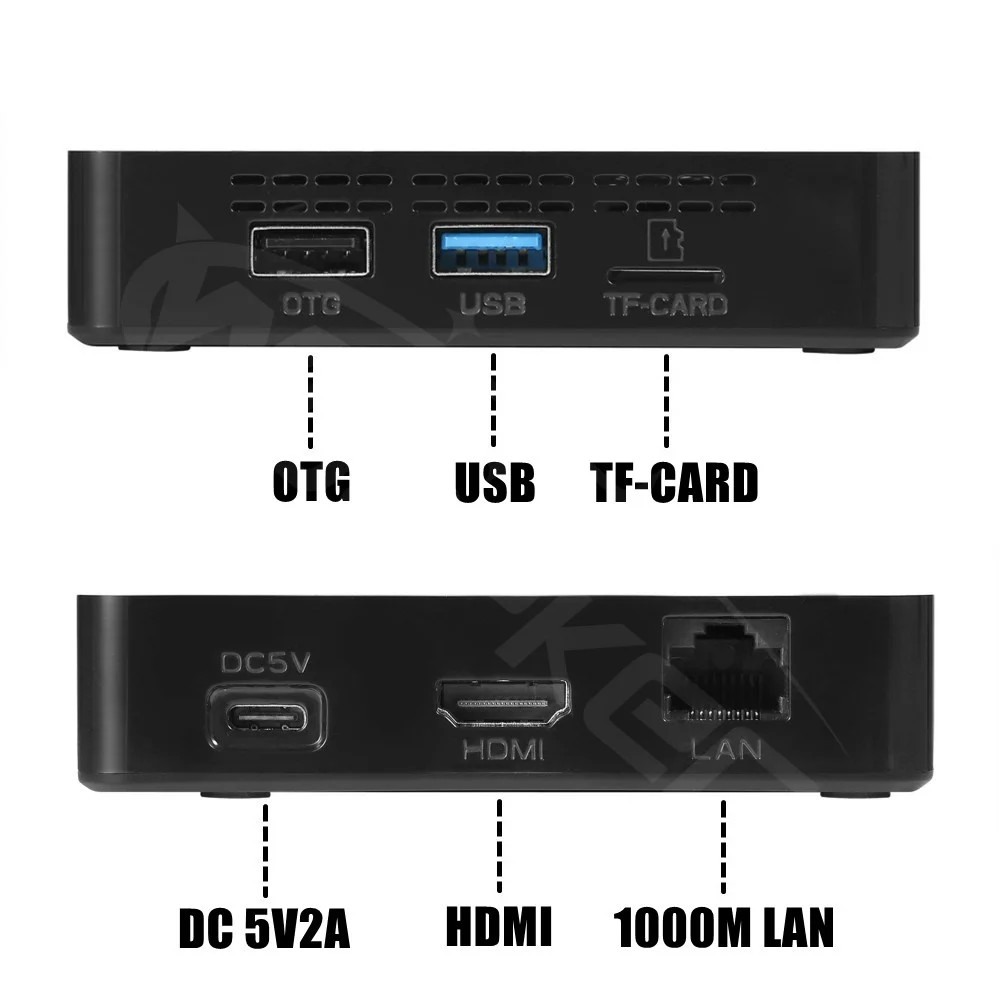 TOX4 Smart TV box RK3528 Android 13 4GB 32GB BT5.0 AV1 1000M LAN 2.4G 5.8G Dual