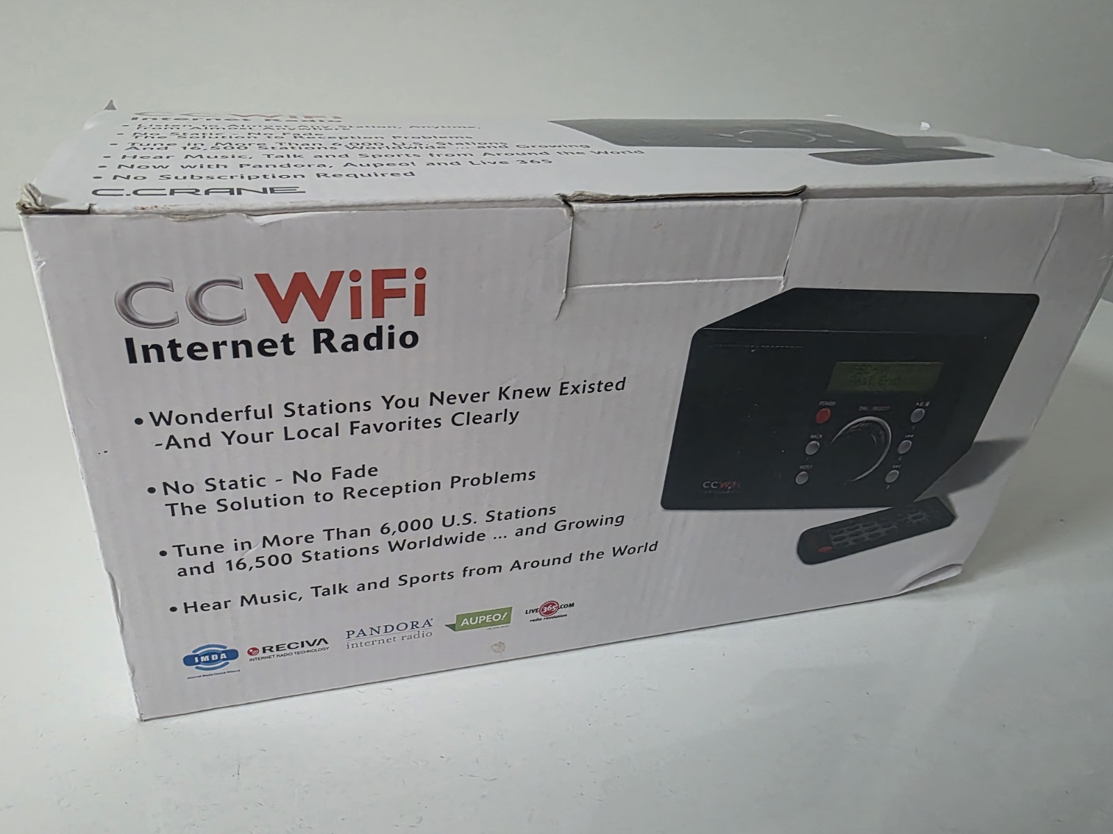 C. Crane Cwf CC Wifi Internet Radio Model 1 See Pics! OPEN BOX