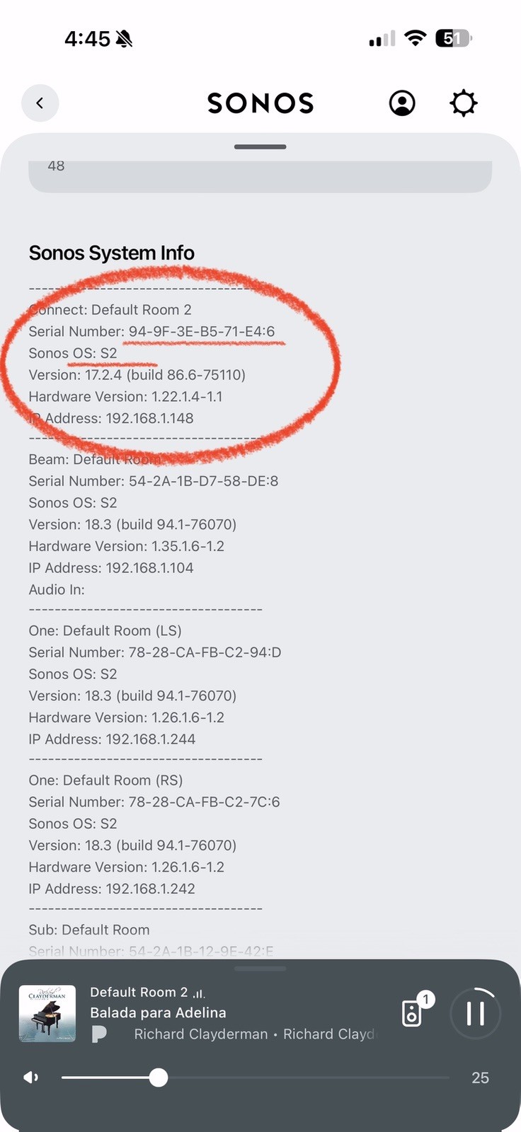Sonos Connect S15 2nd Gen | S2 App | Wireless Streaming Component | PreAmplifier