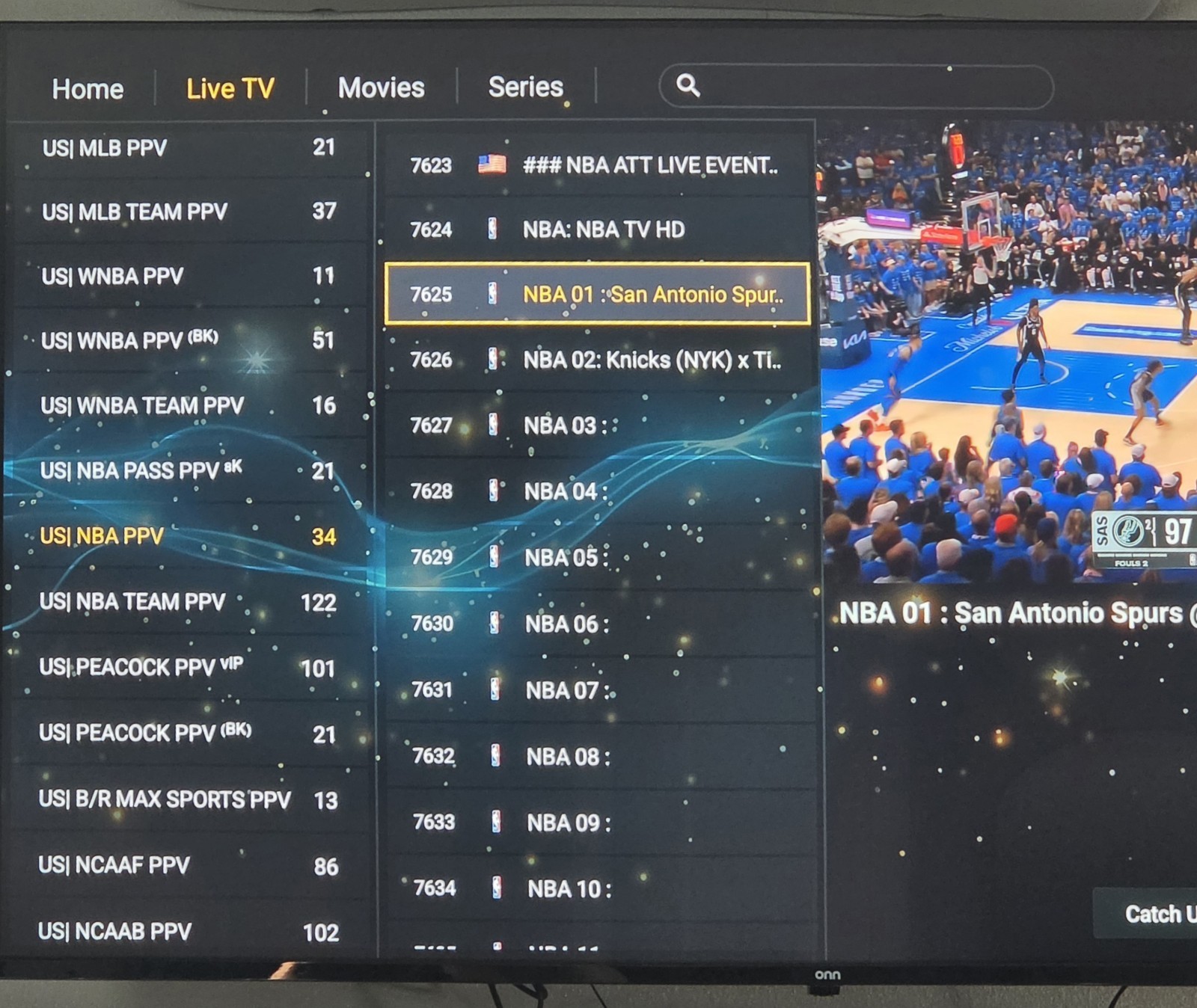 UNLOCKED onn. 4K Streaming Media Player BLACK BOX