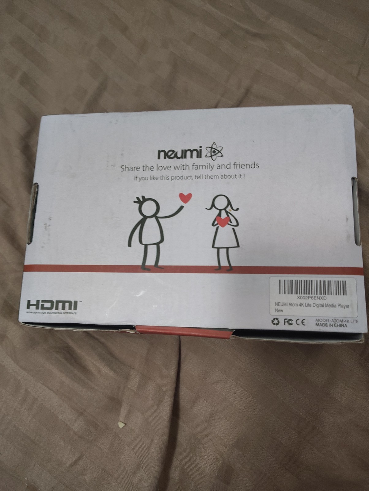 NEUMI Atom 4K Lite Ultra-HD Digital Media Player for USB Drives and SD Cards