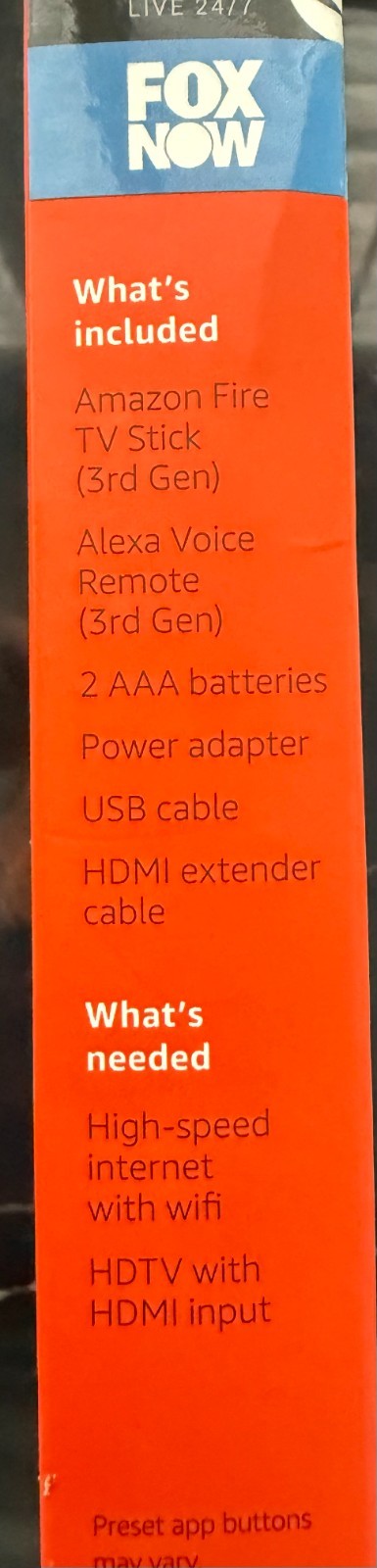 amazon fire tv stick hd UPC 840080537252