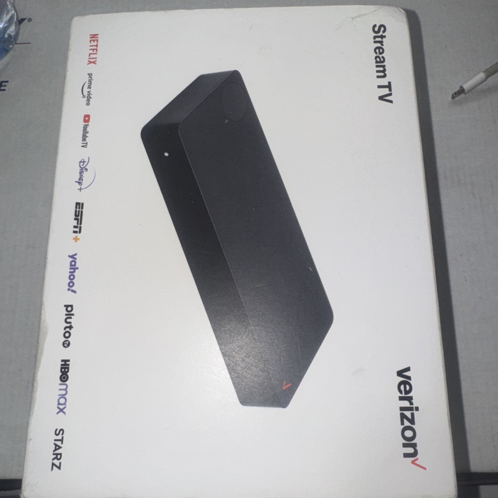 Verizon Stream TV Device (ASK-STI6220) 4K Black SN: G1C5U003342