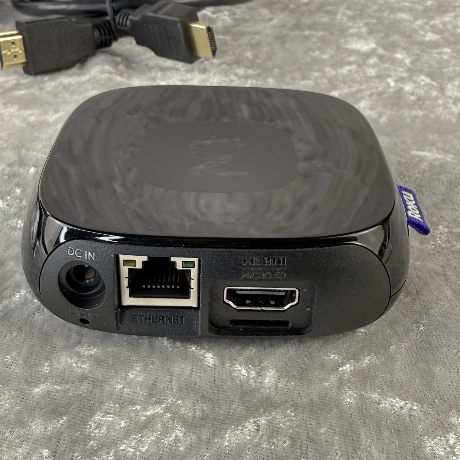 Roku 3 4200X Media Streamer OEM Remote Power HDMI Earbuds Factory Reset Tested