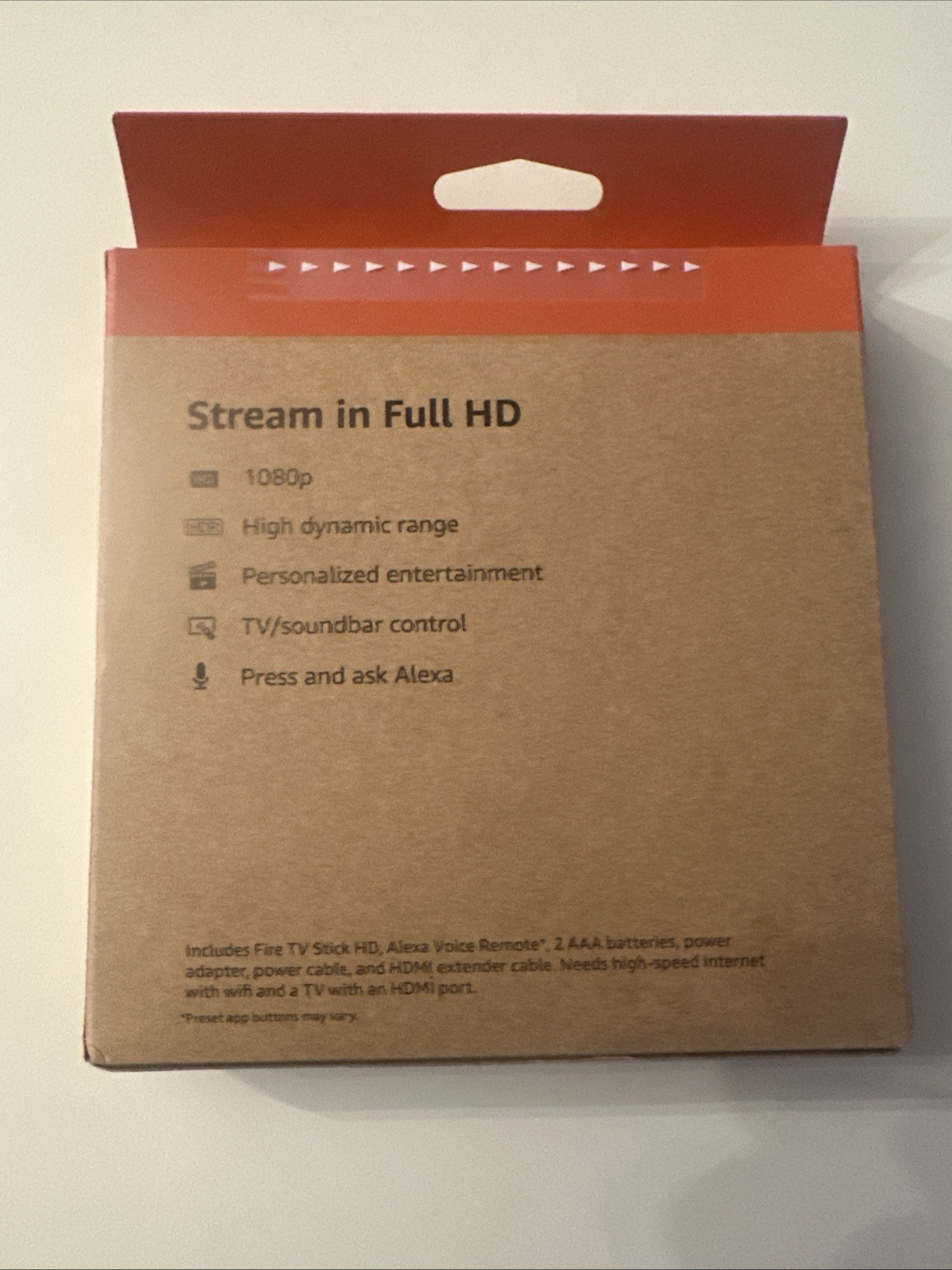 2024-25 Amazon Fire TV Stick HD Streaming in Full HD, HDR, 8 GB, Wi-Fi 5 Control