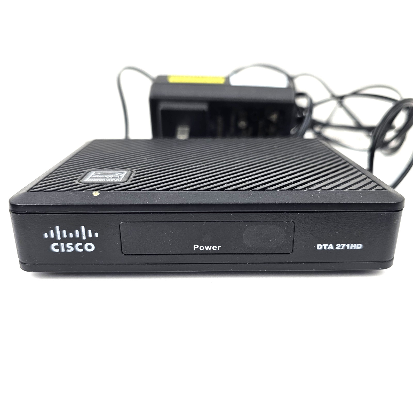 Cisco DTA 271HD Digital Transport Adapter Cable Box with Cisco Remote and Power