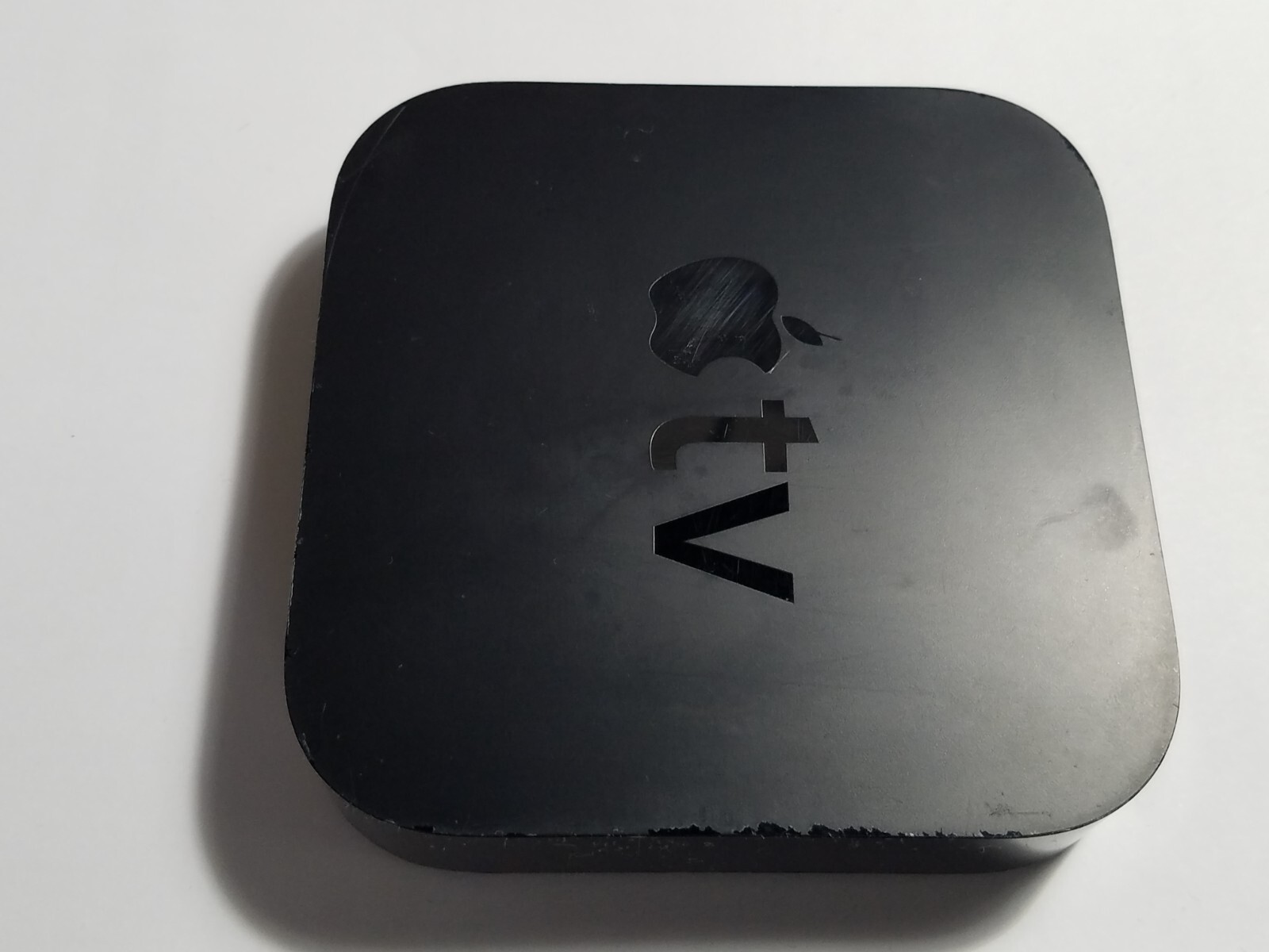 Black Apple TV A1378 2nd Gen HD Media Streamer HDMI Micro USB Ethernet Device