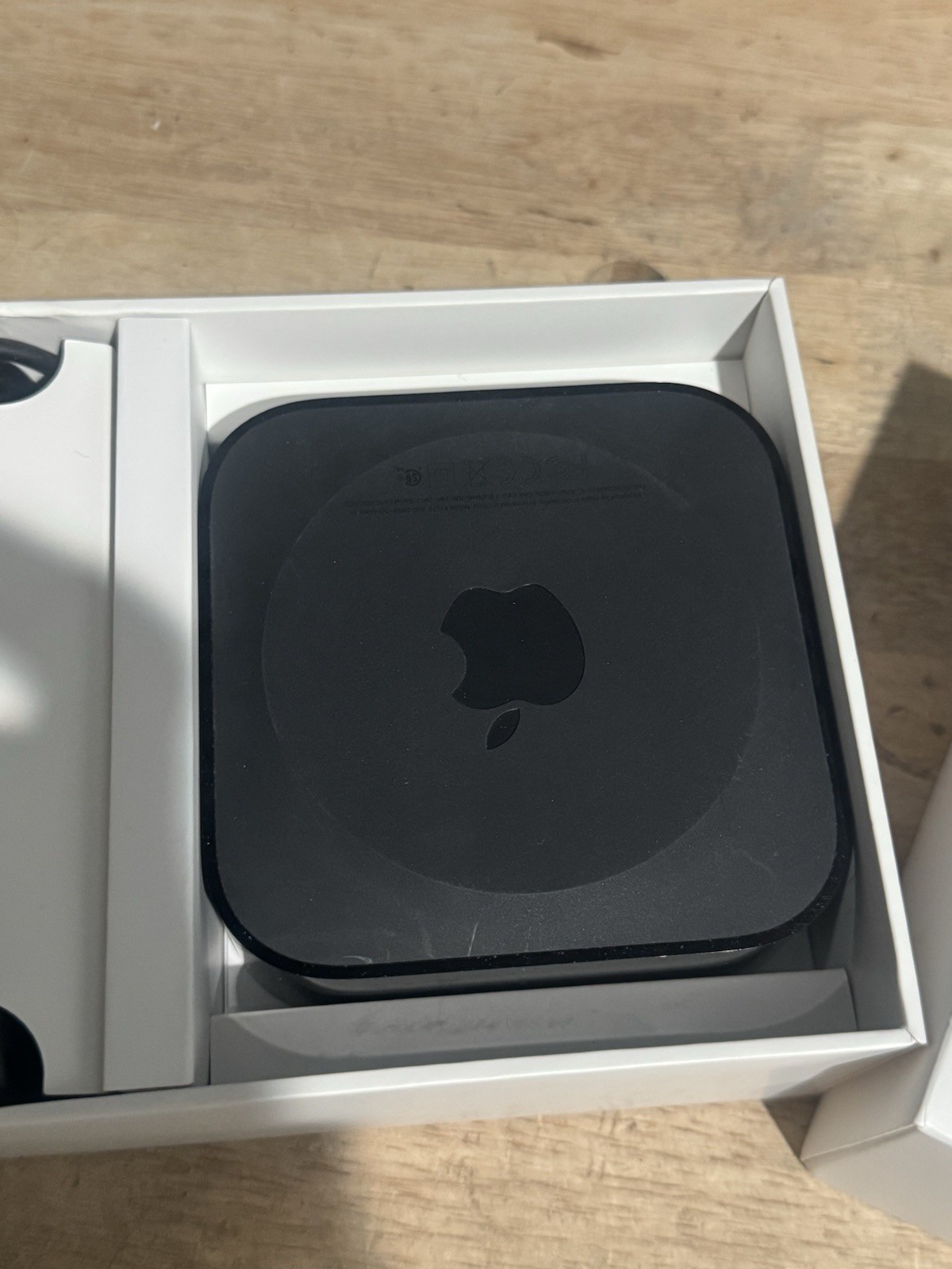 Apple TV HD 4th Gen Siri A1625 MR912LL/A 2GB RAM 32GB w/Power Cable – No Remote