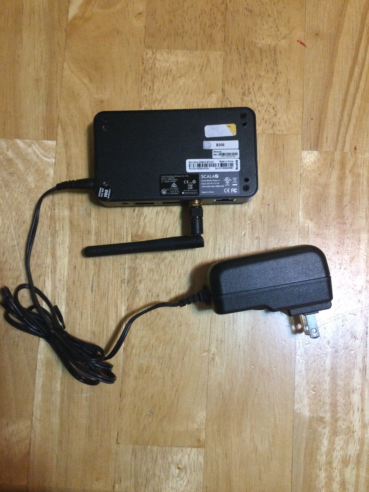 Scala Media Player-L 3165NGW Intel Dual Band Wireless-AC 3165