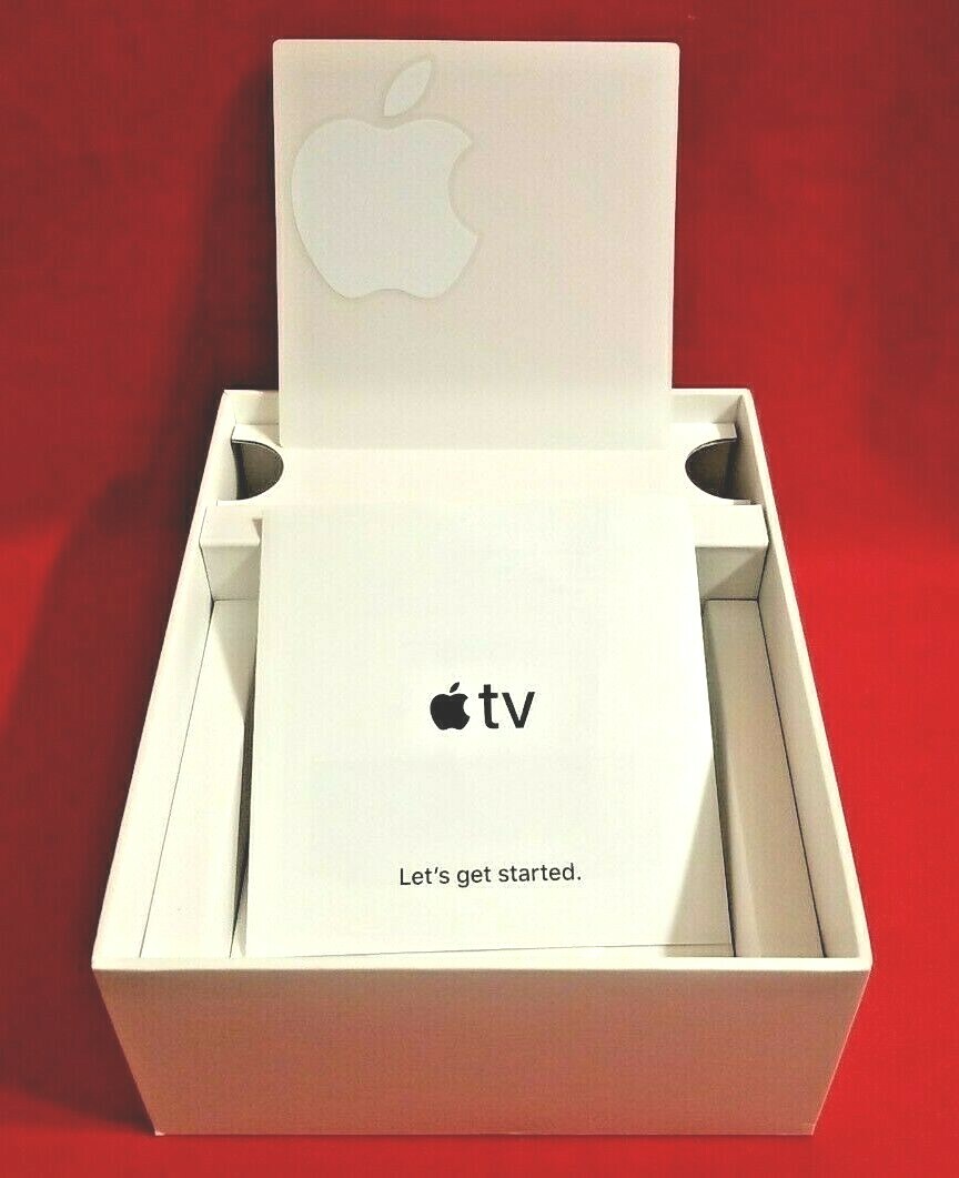 Apple TV 4K HDR 32GB Black MQD22LL/A **Empty Box Only**