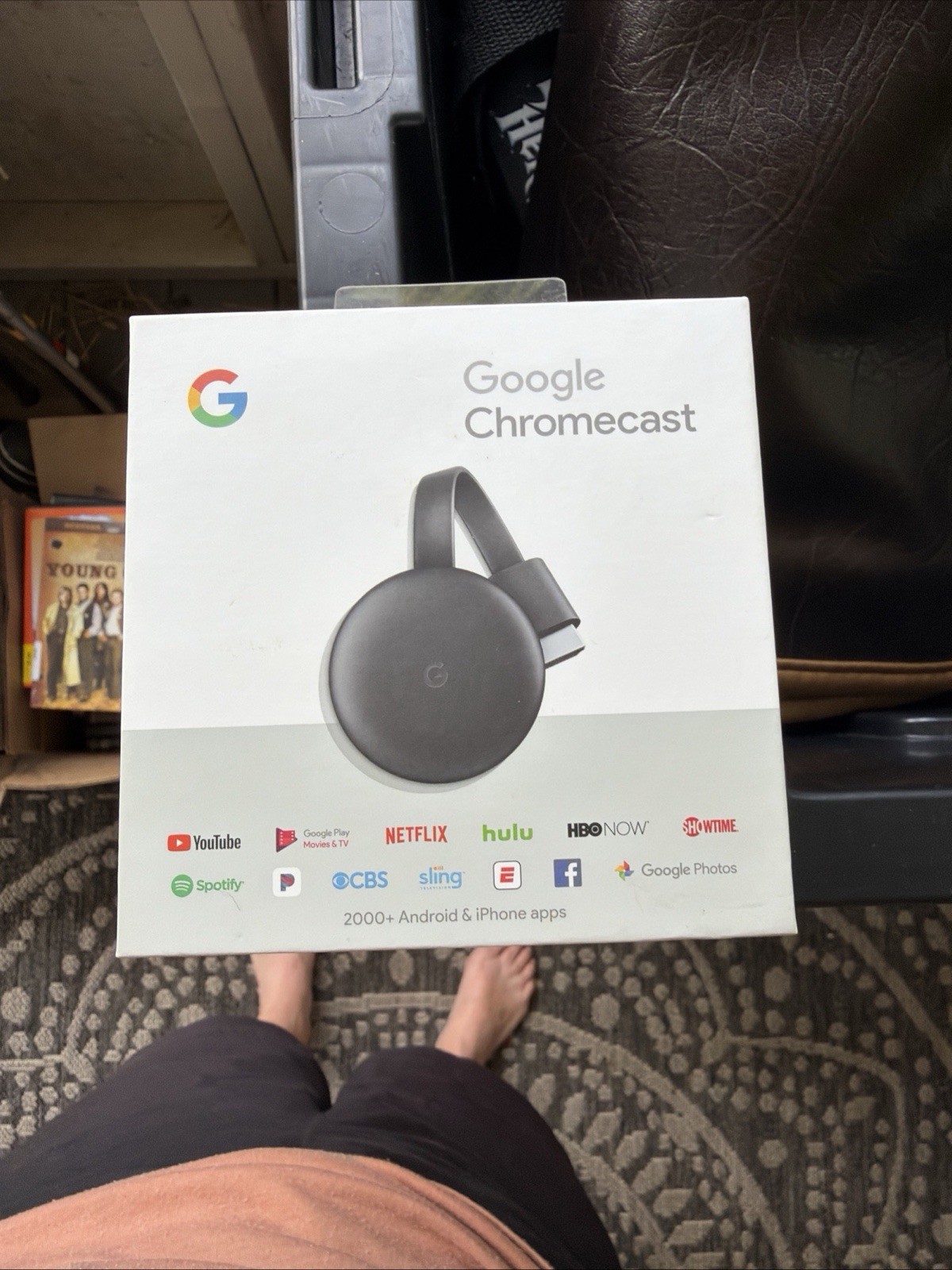 Google Chromecast 3rd Generation GA00439-US Streaming Media Player