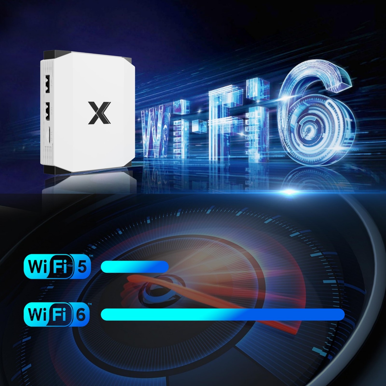 4K Ultra HD Android TV Box, 4GB RAM, 32GB ROM, Quad-Core, Dual WiFi, HDMI 2.0