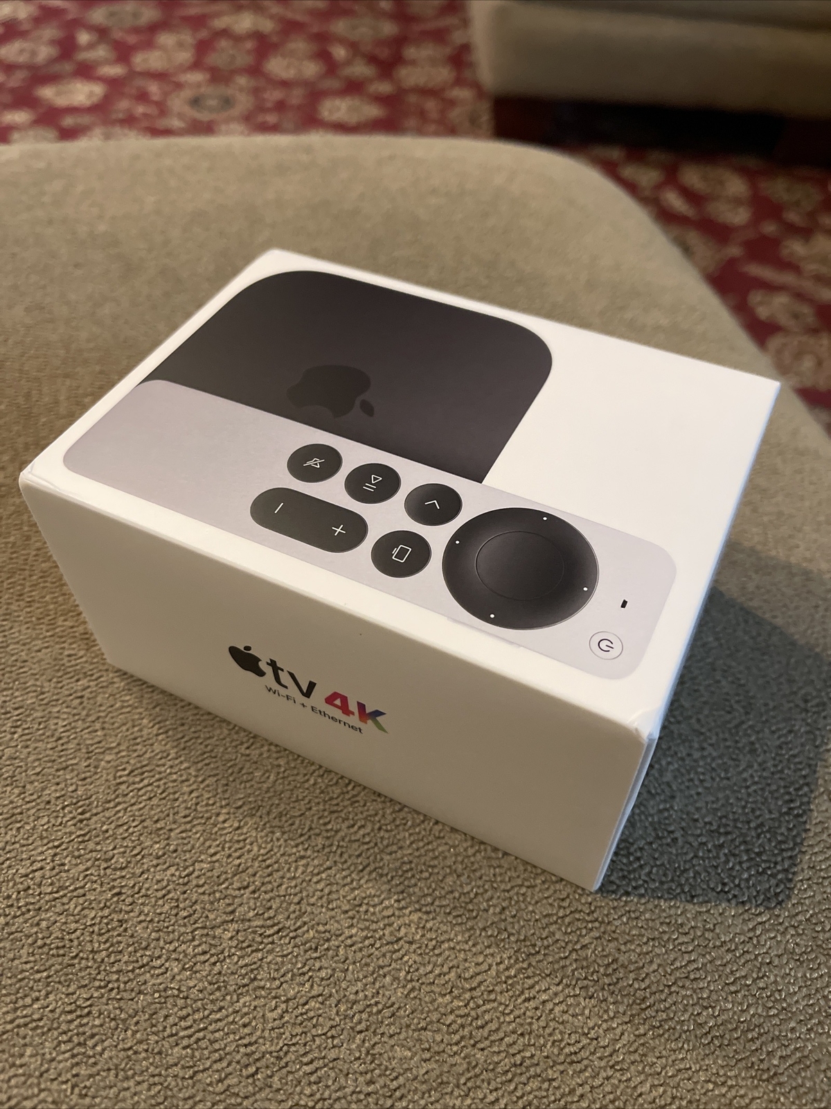 APPLE TV 4K 2ND GEN Model A2843 EMPTY BOX ONLY (CM)