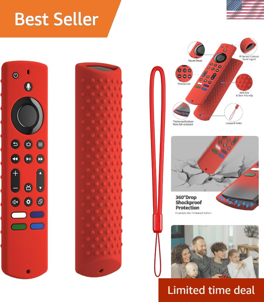 Silicone Cover Compatible with Fire TV Stick 4K Max Streaming Device Released…