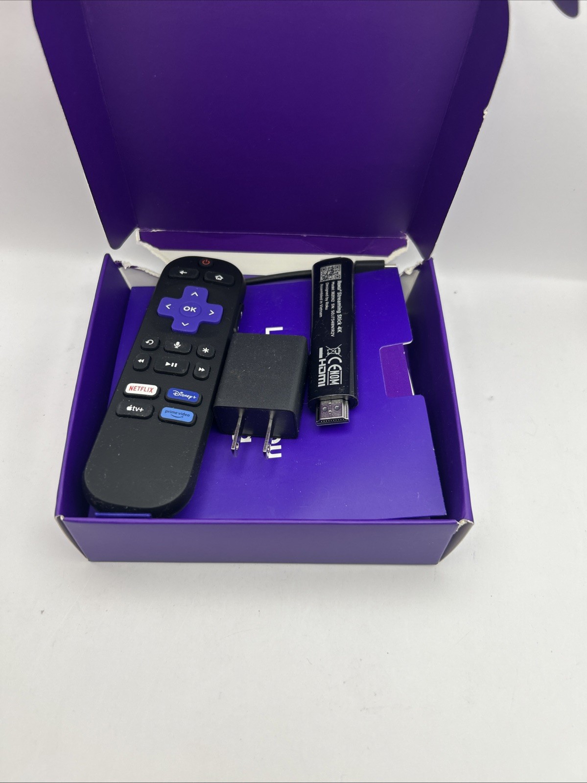 Roku Streaming Stick 4K 3820 HDR Media Streamer