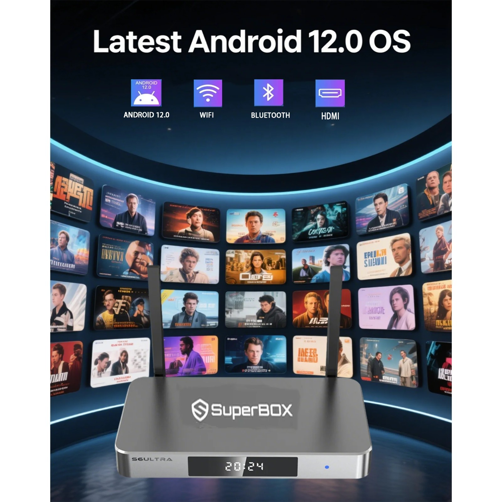 SuperBox S6 Ultra 128GB Android TV Box | Authorized Distributor | Same Day Ship