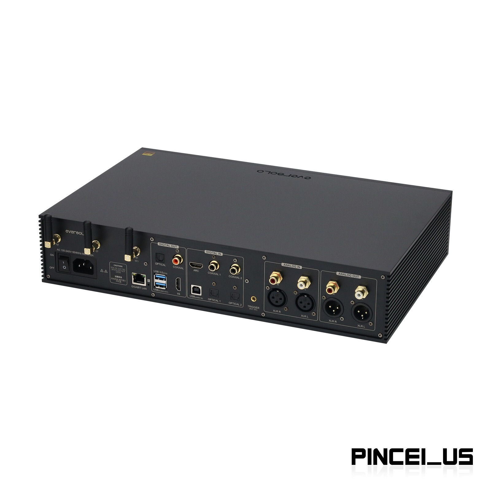 Eversolo DMP-A8 4G+64G Music Streamer DAC QCC5125 Bluetooth 5.0 Receiver pe66